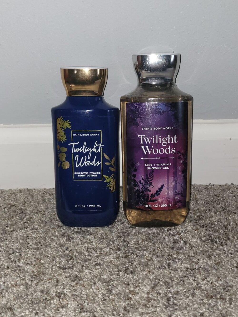 Bath & Body Works Twilight Woods Shower Gel & Body Lotion Set - Retired Scent
